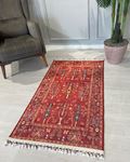 Dokuma Kaymaz Taban Kilim Renkli Sacak